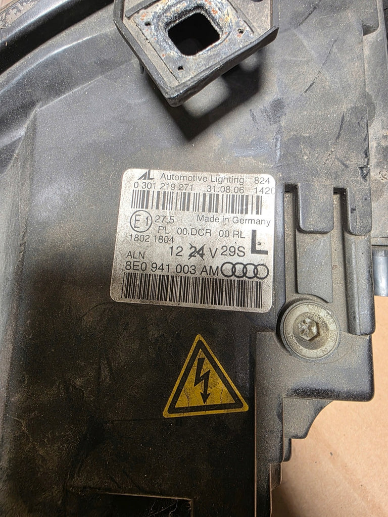 Frontscheinwerfer Audi A4 B7 8E0941003AM Xenon Ein Stück (Rechts oder Links) SCH5921781598mw