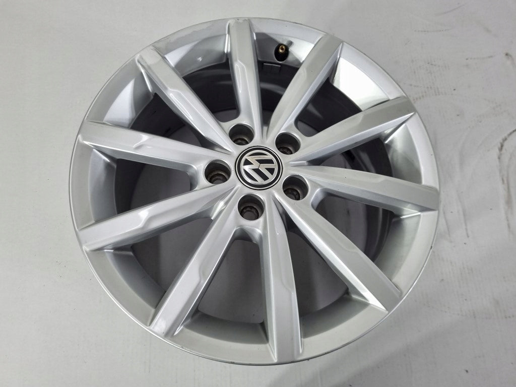 1x Alufelge 16 Zoll 7.0" 5x100 46ET Glanz Grau 6C0601025A VW I Rim Wheel FEL4583225319el