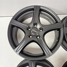 Laden Sie das Bild in den Galerie-Viewer, 4x Alufelge 17 Zoll 7.0" 5x114.3 49ET Schwarz 56R7705 Hyundai Tucson Sportage FEL6027714387jw