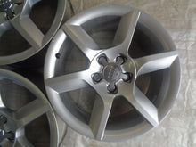 Laden Sie das Bild in den Galerie-Viewer, 4x Alufelge 17 Zoll 8.0" 5x112 26ET Glanz Silber 8T0601025D Audi A5 Rim Wheel FEL2153857205kc