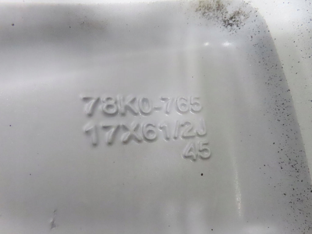 1x Alufelge 17 Zoll 6.5" 5x114.3 45ET Silber 78K0-765 Suzuki I Rim Wheel FEL3090151289yz