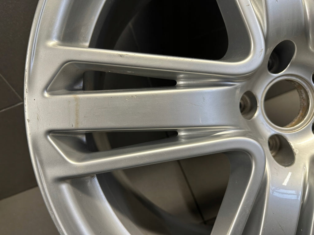 1x Alufelge 21 Zoll 9.0" 5x112 35ET Matt Silber 4H0601025AJ Audi A8 Rim Wheel FEL6368869486ex