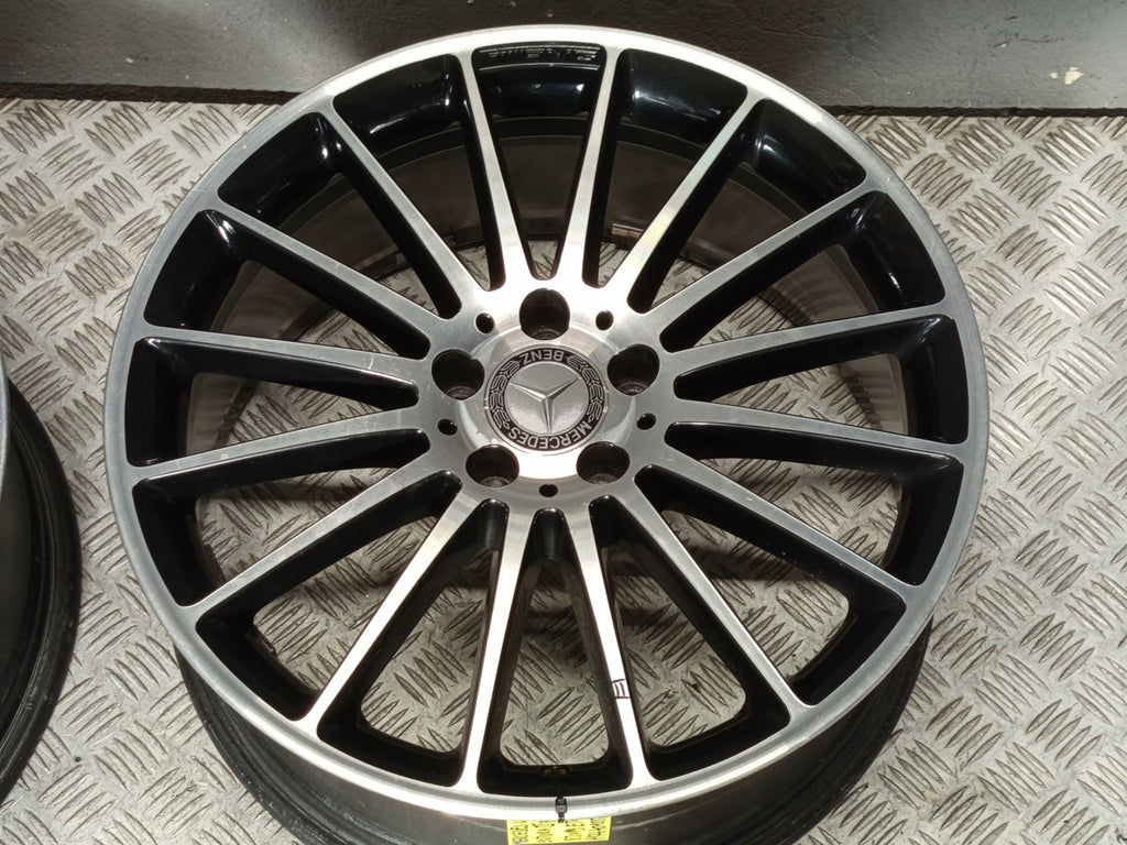 1x Alufelge 19 Zoll 8.0" 5x112 48ET A1764010502 Mercedes-Benz W176 Rim Wheel FEL4514058768ni