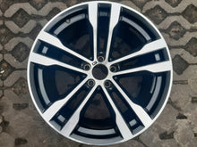 Load image into Gallery viewer, 1x Alufelge 20 Zoll 11.0" 5x120 37ET Glanz Silber BMW X5 F15 F16 Mg Rim Wheel FEL6553318790eq