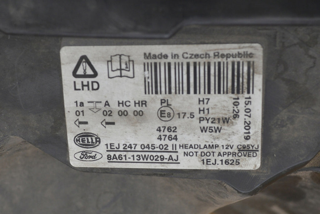 Frontscheinwerfer Ford Fiesta I 8A61-13W029-AJ Rechts Scheinwerfer Headlight SCH6031934581dh