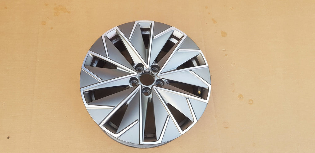 1x Alufelge 17 Zoll 6.5" 5x100 40ET 658601025A Skoda Rim Wheel