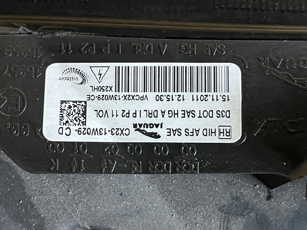 Frontscheinwerfer Jaguar Xf X250 CX23-13W029CD Rechts Scheinwerfer Headlight SCH6095715414iw