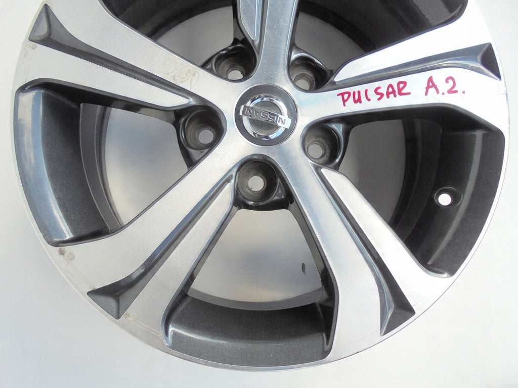 1x Alufelge 16 Zoll 6.5" 5x114.3 3ZL3A Nissan Pulsar Rim Wheel