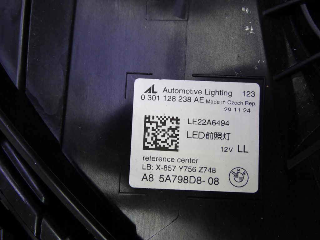 Frontscheinwerfer BMW 5 5A798D8 LED Rechts Scheinwerfer Headlight SCH4772136722ex