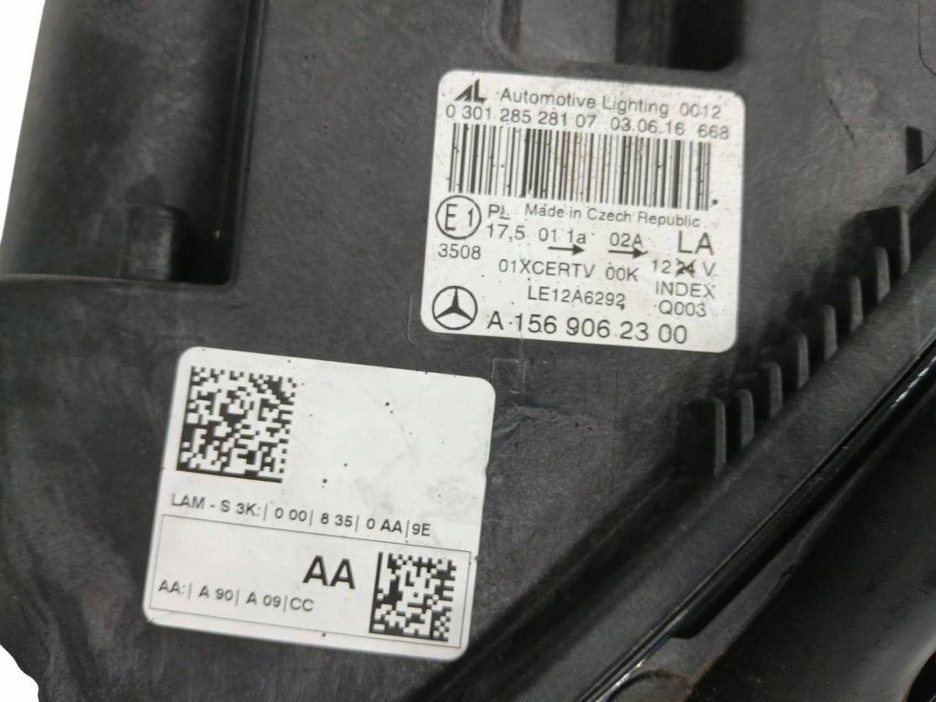 Frontscheinwerfer Mercedes-Benz Gla A1569062300 Links Scheinwerfer Headlight SCH2297816557ab