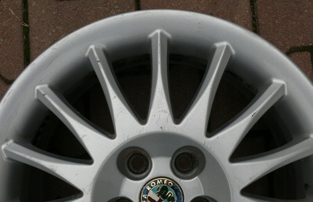 1x Alufelge 16 Zoll 6.5" 4x98 41 5ET Glanz Silber 60686520 Alfa Romeo 156 FEL1458272422wz
