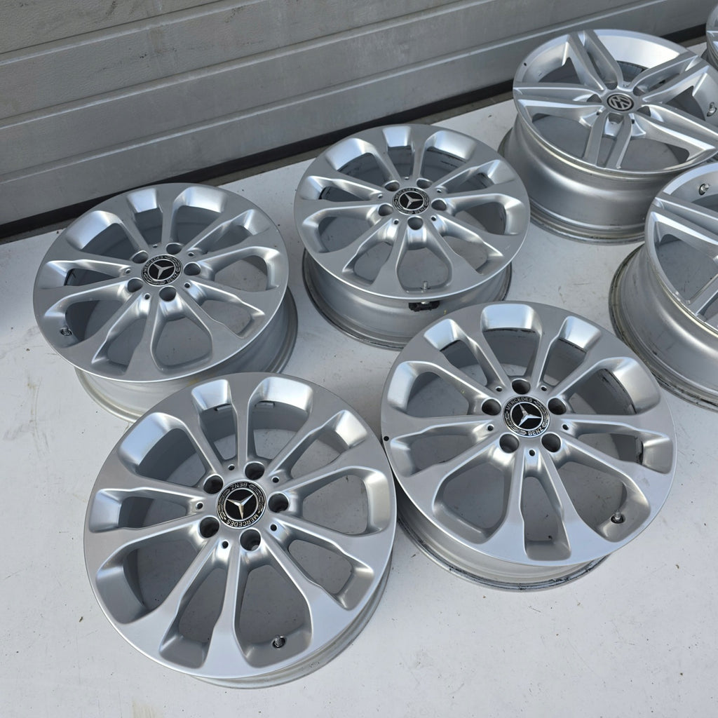 4x Alufelge 17 Zoll 6.5" 5x112 38ET A1564011700 Mercedes-Benz W176 W177 FEL7077039358ha