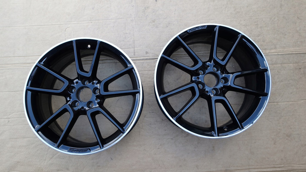 1x Alufelge 19 Zoll 7.5" 5x112 44ET Glanz Schwarz A2054012200 Mercedes-Benz W205 FEL7211017170gw