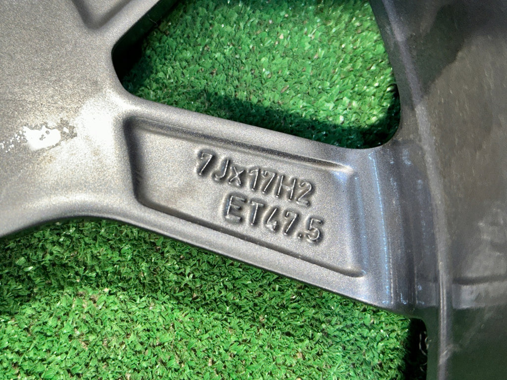 1x Alufelge 17 Zoll 7.0" 4x108 47 5ET N1BC-1007-EA Ford Fiesta Ecosport