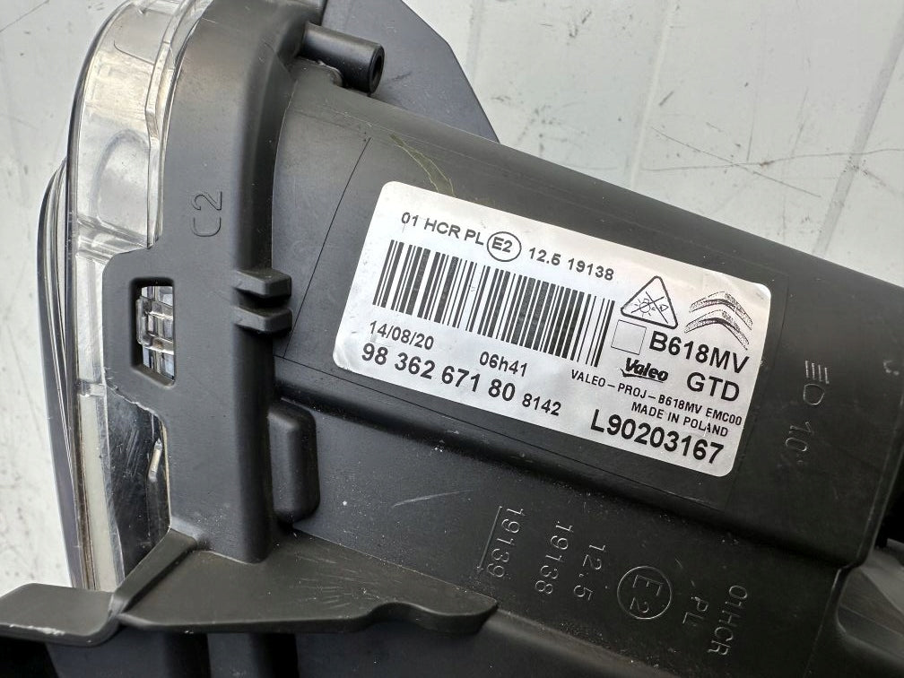 Frontscheinwerfer Citroën C3 III 9836267180 LED Ein Stück (Rechts oder Links)