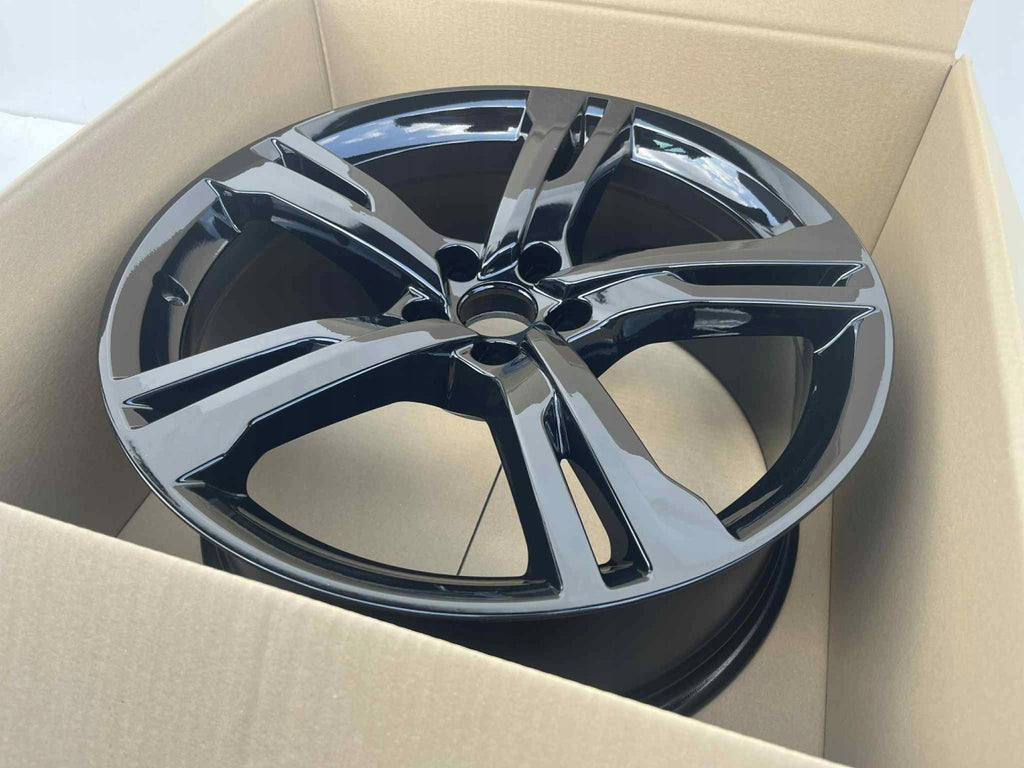 1x Alufelge 20 Zoll 8.5" 5x112 30ET Glanz Schwarz 4K8071490 Audi A6 Rim Wheel FEL4072676129ql