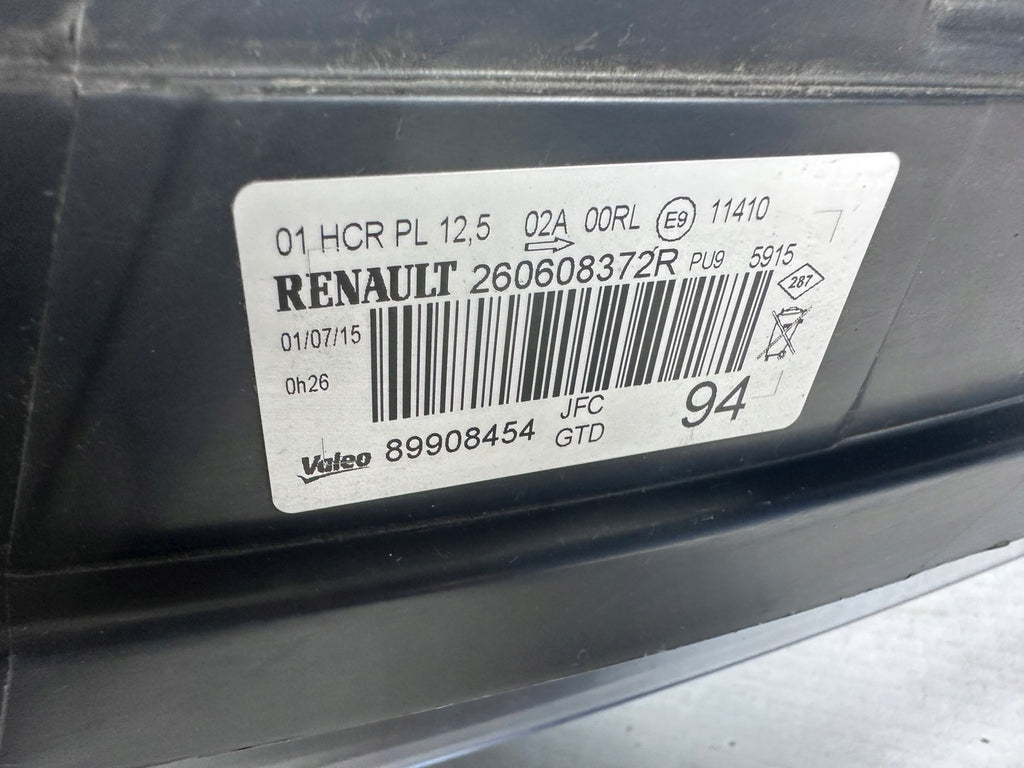 Frontscheinwerfer Renault Espace V 260608372R 260108498R Rechts oder Links SCH1294005022uo