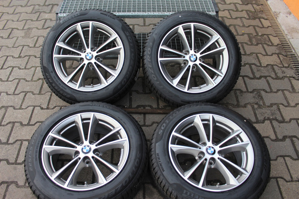 4x Alufelge 17 Zoll 7.5" 5x112 27ET Glanz Graphit 6863417 BMW 5 G31 G30 FEL5225709110ms