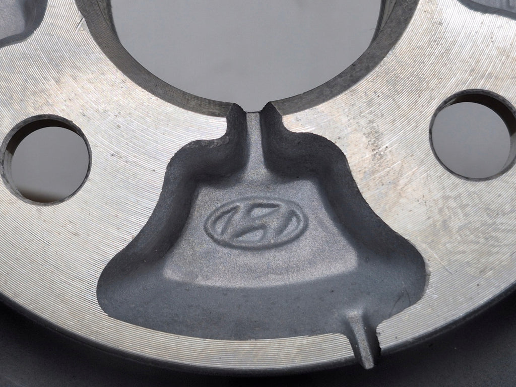 1x Alufelge 15 Zoll 6.0" 4x100 53ET Glanz Graphit 52910-B9300 Hyundai I10 I20 Mg FEL4829990634cl