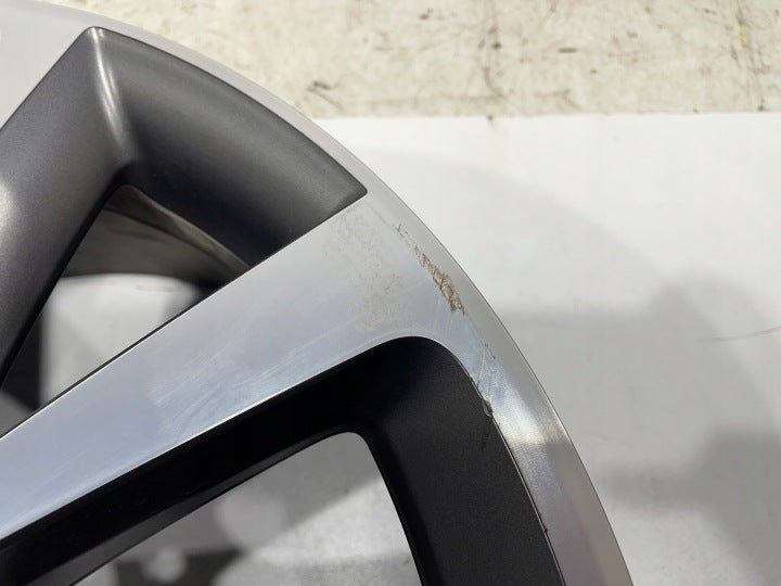 1x Alufelge 18 Zoll 7.5" 5x112 46ET Matt Graphit 5FA601025E Seat Leon Rim Wheel FEL3593316969ju