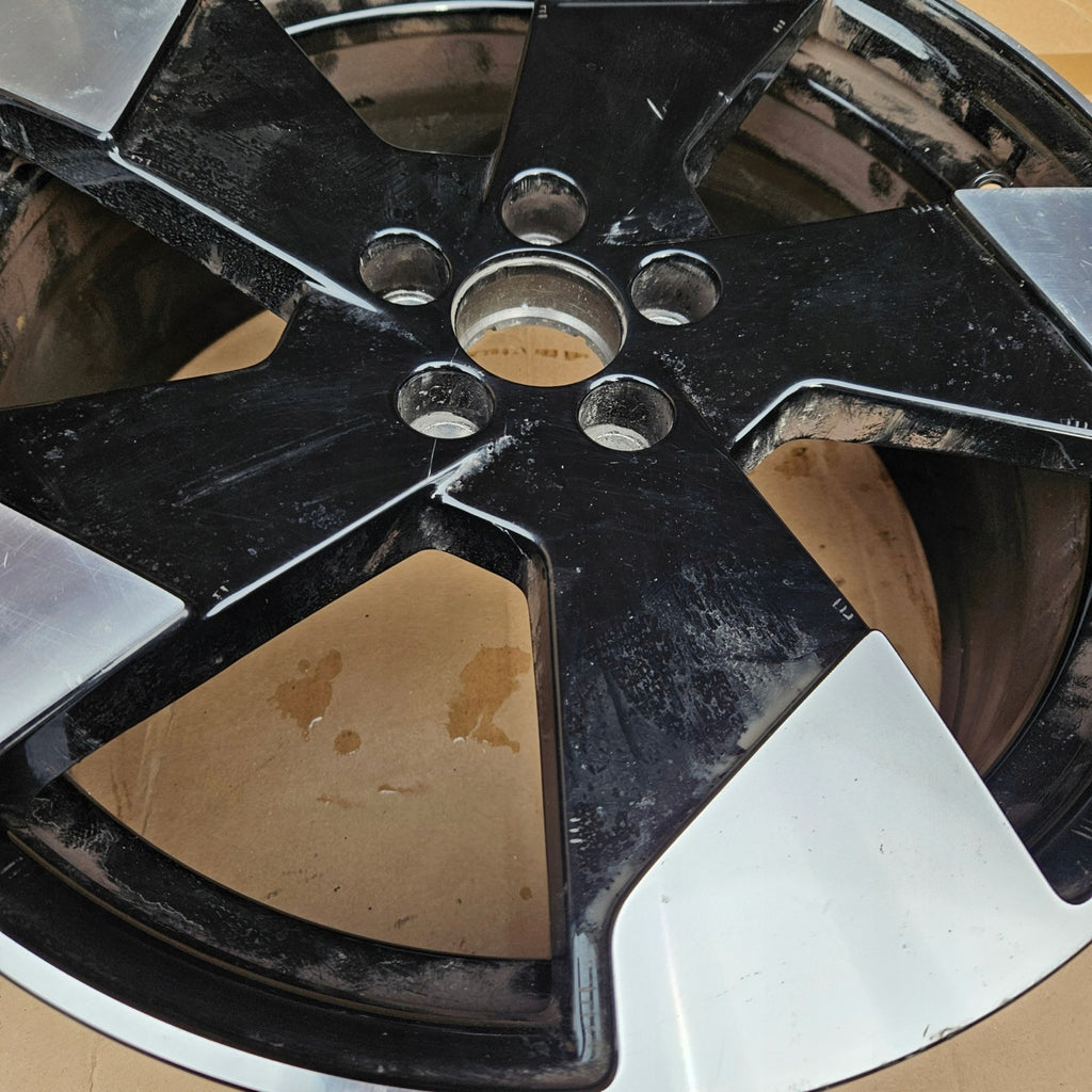 1x Alufelge 19 Zoll 9.0" 5x108 48 5ET Glanz Silber 80000286 Volvo Rim Wheel FEL2876987160sv