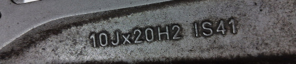 1x Alufelge 20 Zoll 10.0" 5x112 41ET Glanz Grau 6863111 BMW G32 G11 G12 FEL7055571201ye