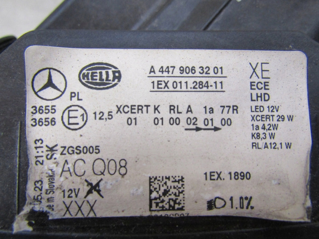 Frontscheinwerfer Mercedes-Benz W447 A4479063201 LED Links Headlight SCH4935874264du