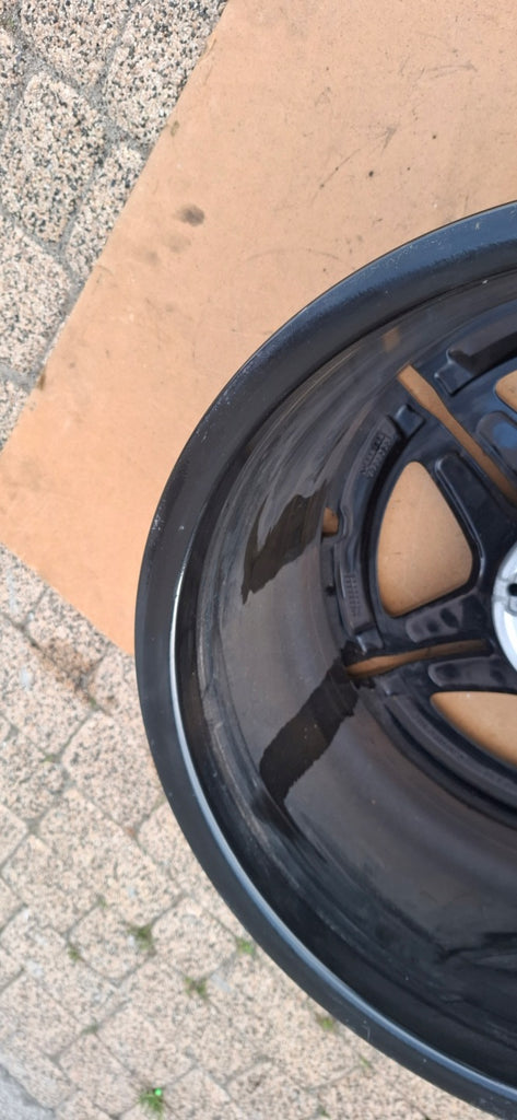 1x Alufelge 18 Zoll 8.5" 5x112 52ET Glanz Schwarz A2064011800 Mercedes-Benz W206 FEL8069844755fu