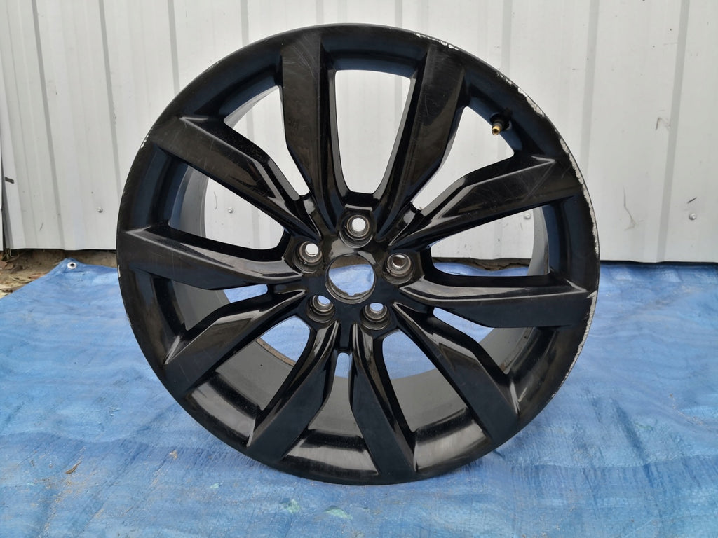 1x Alufelge 19 Zoll 8.0" 5x108 52 5ET Glanz Schwarz GJ5C-1007-S3 Ford Kuga FEL7501356769tw