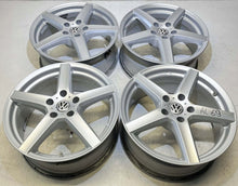 Load image into Gallery viewer, 4x Alufelge 17 Zoll 7.5" 5x112 30ET Glanz Silber KBA52974 Rim Wheel FEL7180445602la