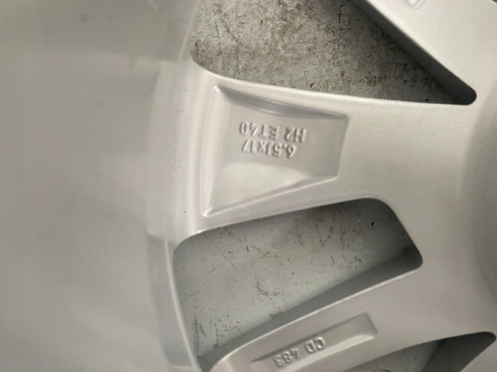 1x Alufelge 17 Zoll 6.5" 5x100 40ET Glanz Silber 658601025C Skoda Kamiq FEL5252124872mk