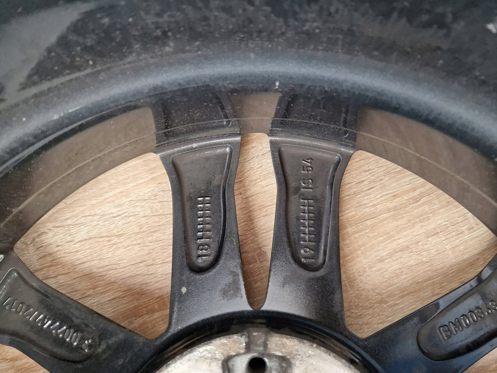 1x Alufelge 17 Zoll 7.5" 5x120 54ET Glanz Graphit 6856087 BMW F40 Mg Rim Wheel