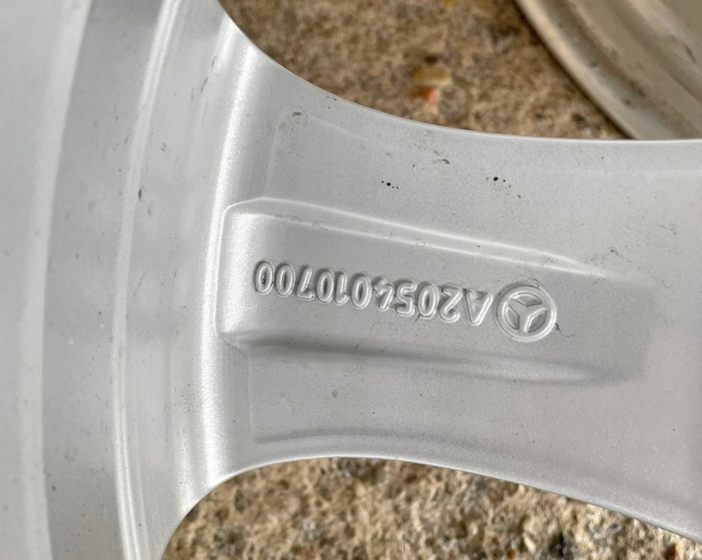 1x Alufelge 18 Zoll 8.5" 5x112 56ET A2054010700 Mercedes-Benz W205 Rim Wheel FEL5786927039ny