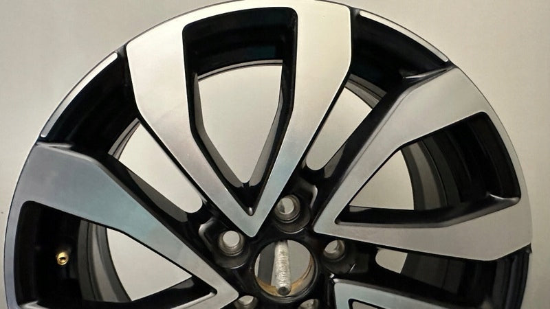 1x Alufelge 16 Zoll 6.0" 5x100 35ET Glanz Schwarz 2GM601025 VW Rim Wheel FEL6223242599qx