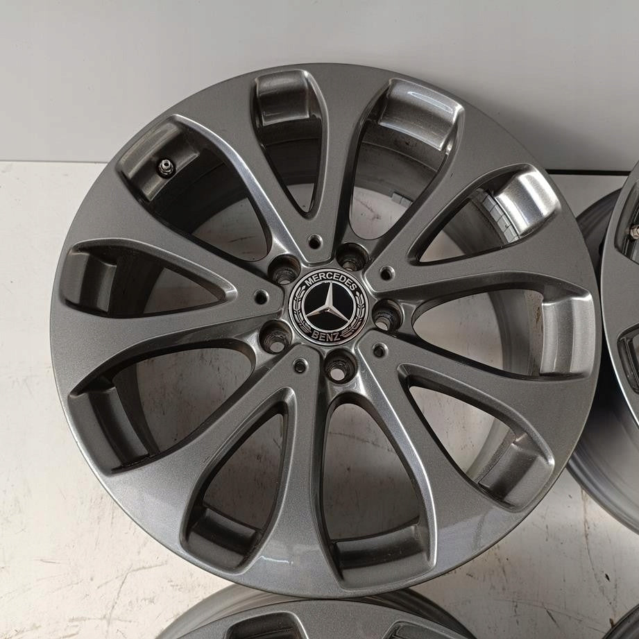4x Alufelge 18 Zoll 8.0" 5x112 38ET Glanz Grau A2534011500 Mercedes-Benz Glc FEL8172450071lg