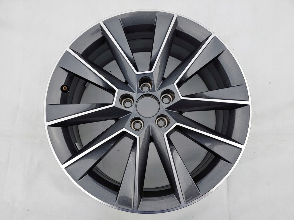 1x Alufelge 17 Zoll 7.0" 5x100 46ET Glanz Graphit 5JJ601025D Skoda Fabia Iii