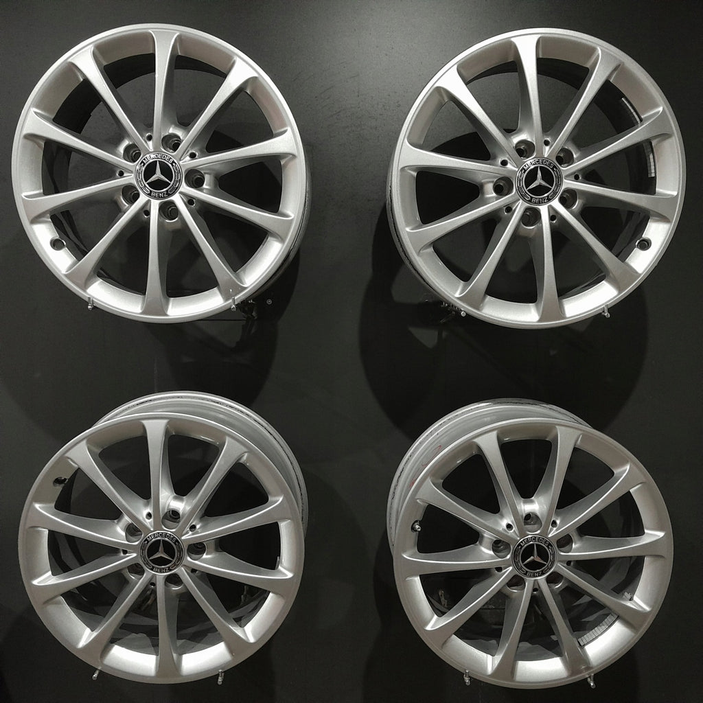 4x Alufelge 17 Zoll 6.5" 5x112 44ET A1774010300 Mercedes-Benz W177 Rim Wheel FEL4658921298ay