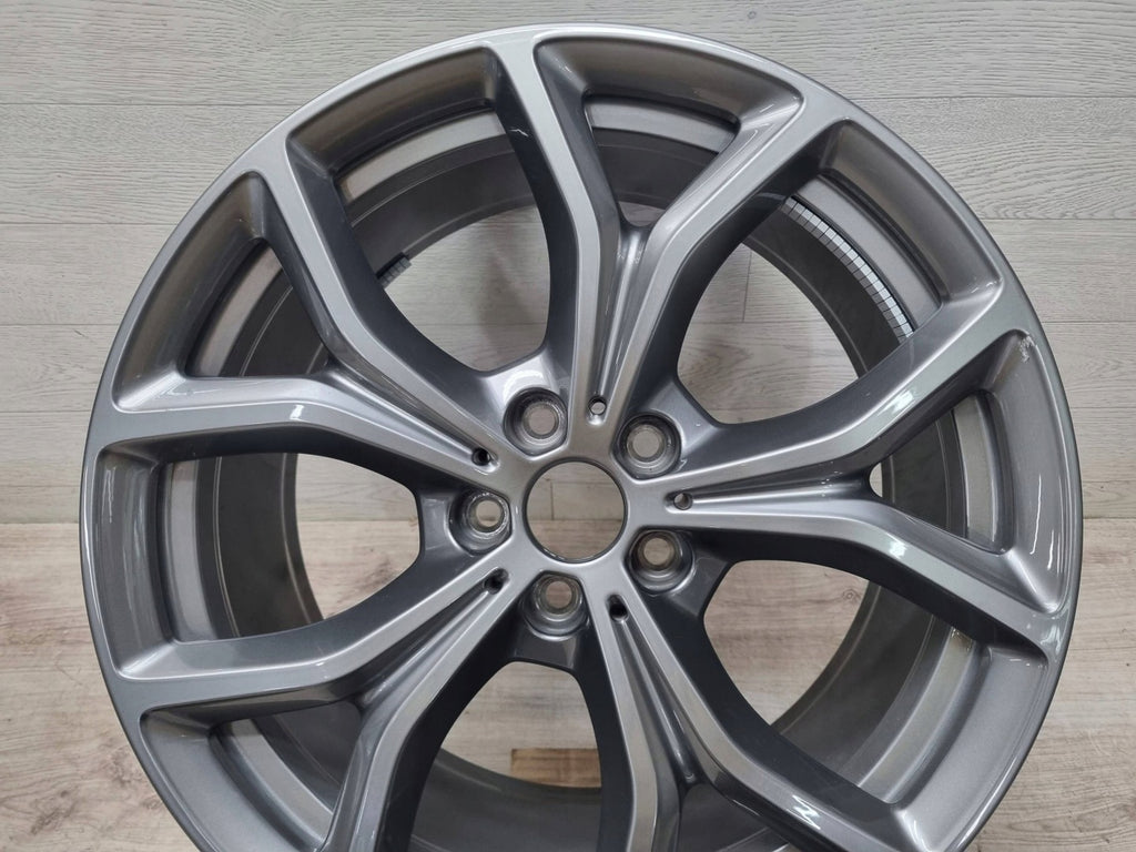 1x Alufelge 19 Zoll 9.0" 5x112 38ET Glanz Grau 6883752 BMW X5 G05 Rim Wheel FEL9030435146dw