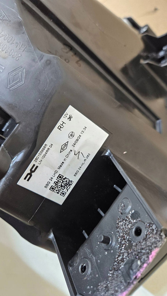 Frontscheinwerfer Dacia Spring 260103998R Rechts Scheinwerfer Headlight SCH9048032696mp