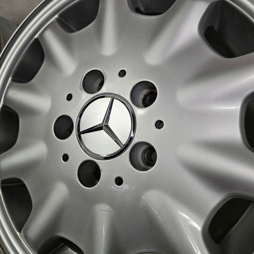 4x Alufelge 15 Zoll 6.5" 5x112 37ET A2104010502 Mercedes-Benz W210 W169 FEL4199440650cf