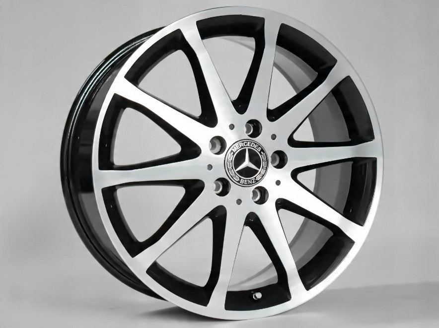 4x Alufelge 18 Zoll 8.0" 5x112 67ET Glanz Silber A2514011102 Mercedes-Benz W251
