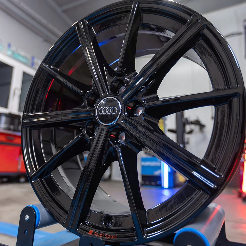 4x Alufelge 18 Zoll 8.0" 5x112 46ET Glanz Silber 8Y0601025M Audi Rim Wheel FEL1281612002jv