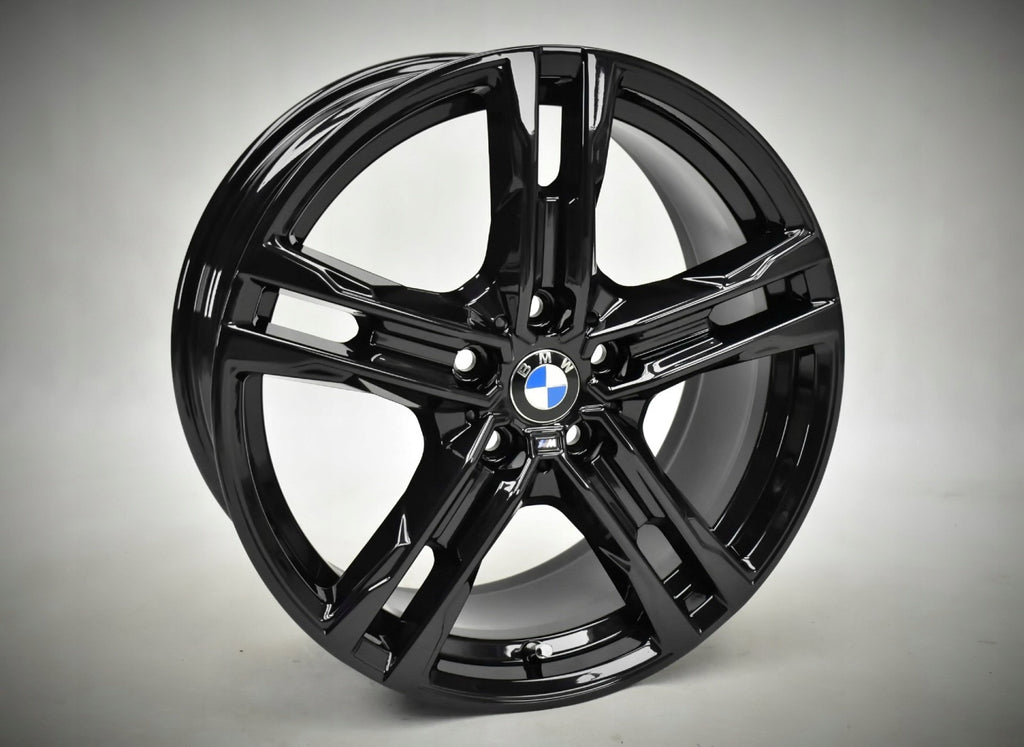 4x Alufelge 18 Zoll 8.0" 5x112 57ET Glanz Schwarz 8092352 BMW F44 1 F40 FEL4537053050ge