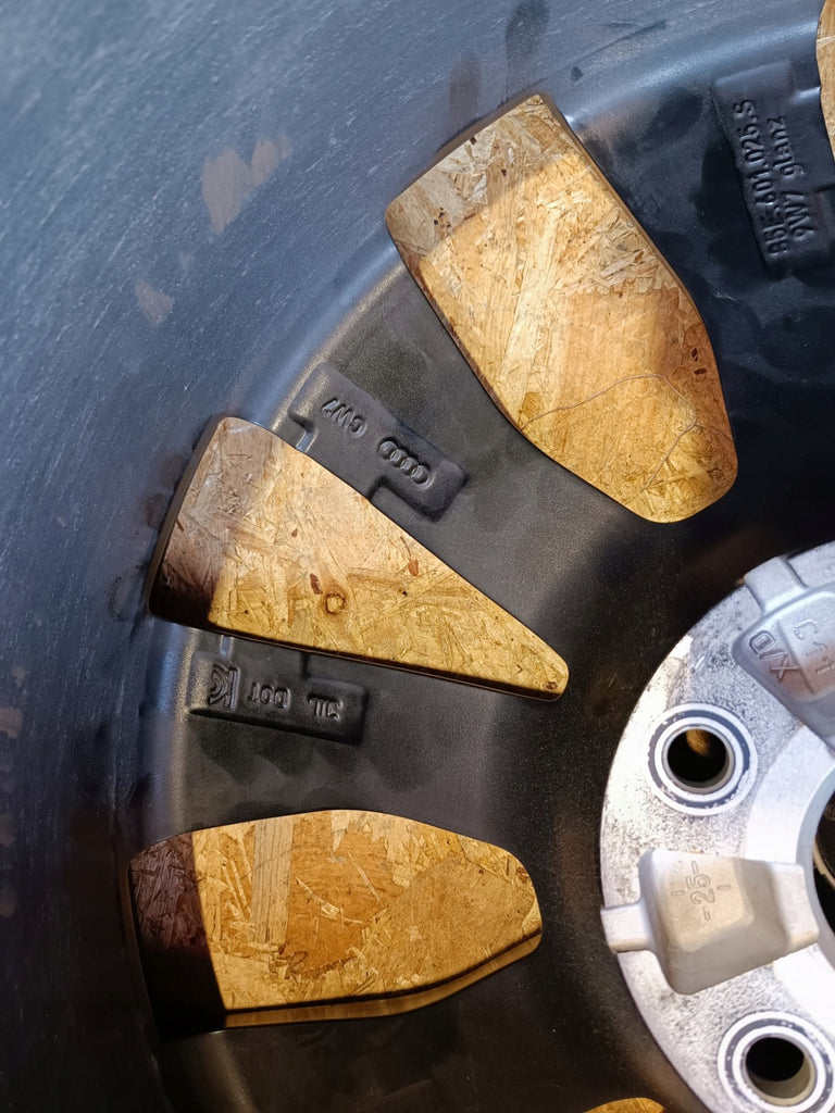 1x Alufelge 21 Zoll 9.5" 5x112 63ET Glanz 85E601025 Audi Rim Wheel FEL6560642402cm