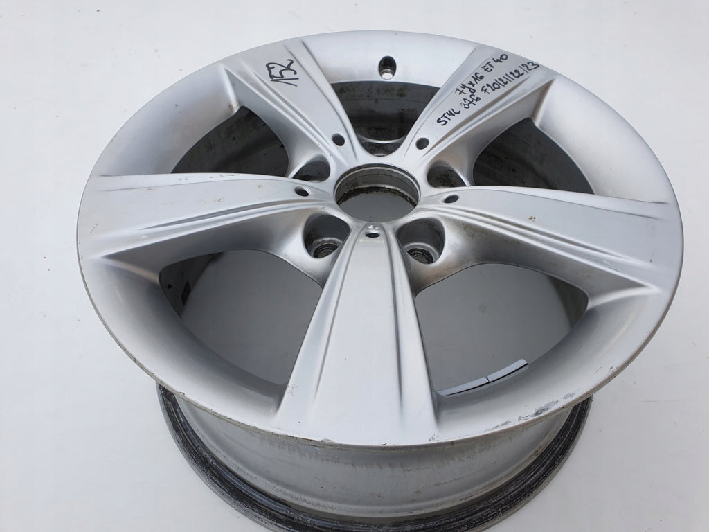 1x Alufelge 16 Zoll 7.0" 5x120 40ET BMW 1 F21 F20 Rim Wheel