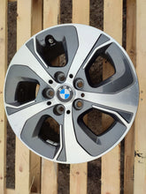 Load image into Gallery viewer, 1x Alufelge 16 Zoll 7.0&quot; 5x112 52ET Glanz Schwarz 6855081 BMW F45 F46 Rim Wheel