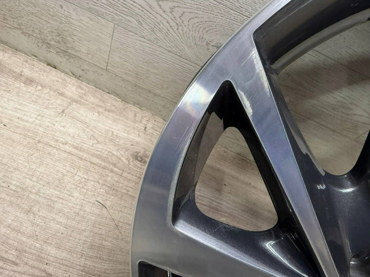 1x Alufelge 16 Zoll 6.5" 5x112 48ET Glanz Schwarz 5TA601025L Mg Touran Rim Wheel FEL6388688395vr