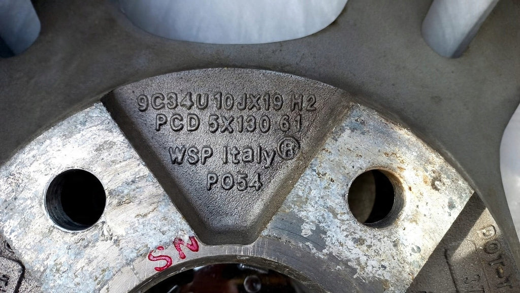 1x Alufelge 19 Zoll 10.0" 5x130 45ET 9C34U10 Porsche 997 Rim Wheel