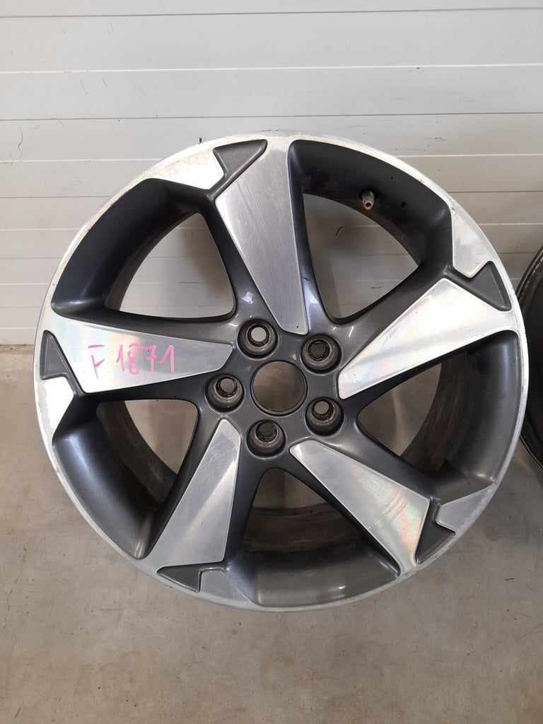 1x Alufelge 17 Zoll 7.0" 5x108 JX-7J-1007-D1A Ford Focus Rim Wheel