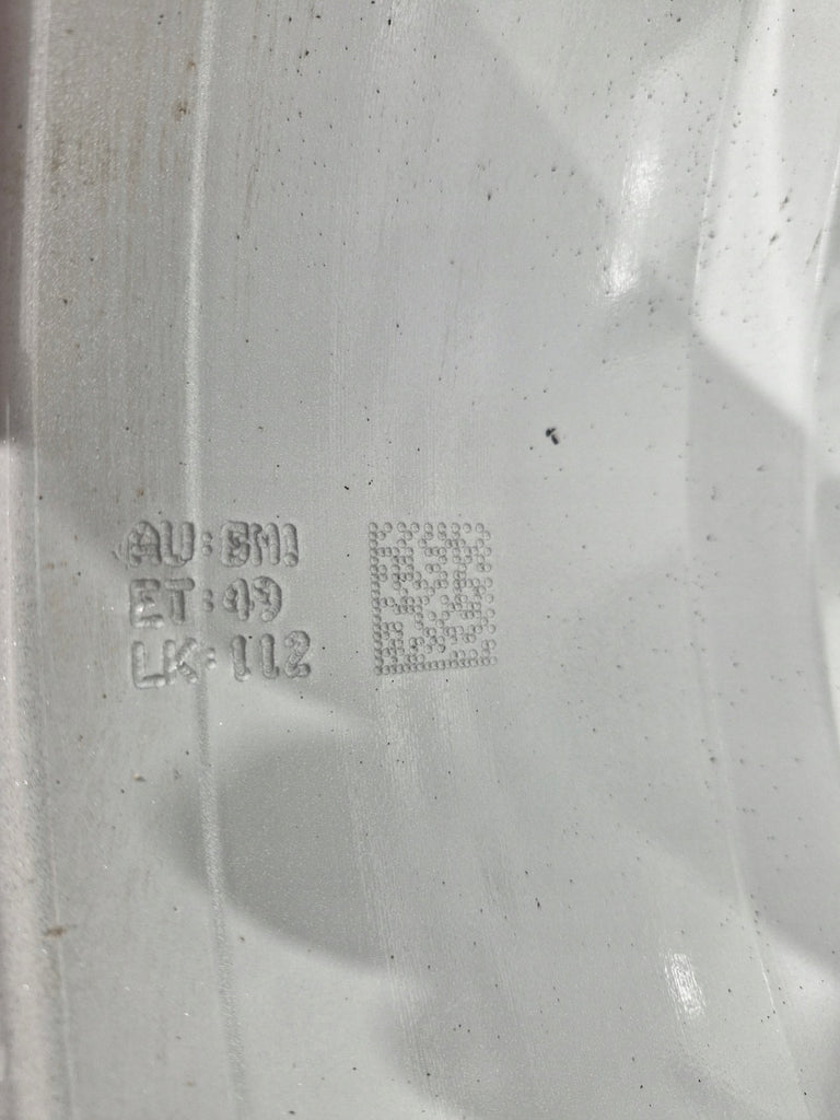 1x Alufelge 17 Zoll 7.0" 5x112 49ET Glanz Silber KBA49465 BMW 1 Rim Wheel FEL6083379082ht